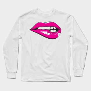 Female Lips Long Sleeve T-Shirt